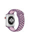 Каишка Силикон с Pin Purple Powder (Apple Watch 44/45/46mm/Ultra 49mm) WA1231F