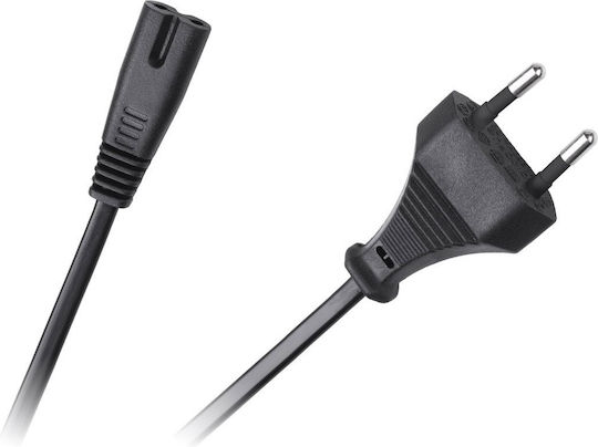 Cabletech Euro - IEC C7 Cable 1.8m Μαύρο DM-4017-1.8