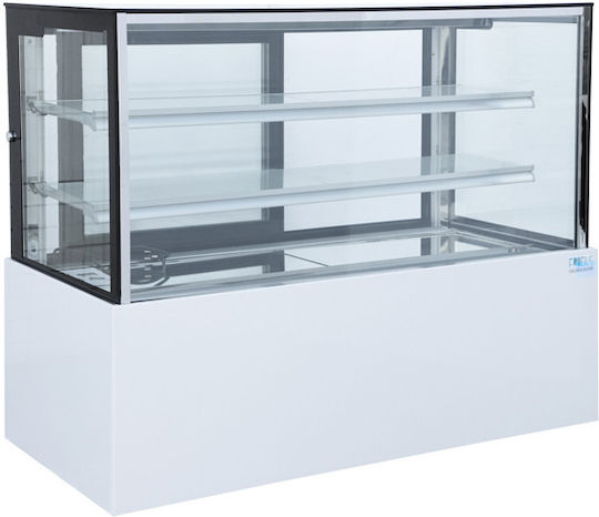 Frigus Kühlvitrine Standgerät mit 3 Ebenen mit Kapazität 400Es 120x70x122cm HBS120W