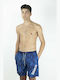 Garage Fifty5 Men's Swimwear Bermuda Navy Blue with Patterns