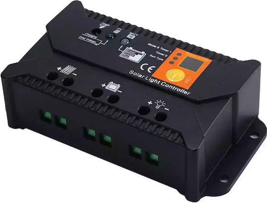 Azo Digital AZO Digital SOL-10S Ρυθμιστής Φόρτισης PWM 24V 10A