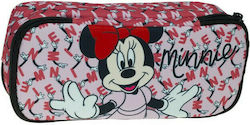 Gim Minnie Mouse Best Life Κασετίνα με 1 Θήκη σε Κόκκινο χρώμα 1τμχ