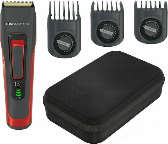 Rowenta Advancer Style Rechargeable Hair Clipper Red TN5221F4