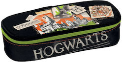 Graffiti Fabric Pencil Case Harry Potter Hogwarts with 1 Compartment Multicolour