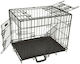 Ikaros Pet Accesories Crate Dog Wire Crate Small with 2 Doors 63x44x50.5cm