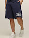 Men's Athletic Shorts Navy Blue