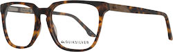 Quiksilver Plastic Eyeglass Frame Brown Tortoise EQYEG03077-ATOR