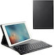 Klappdeckel Synthetisches Leder mit Tastatur Englisch US Schwarz (iPad 2017/2018 9.7" / iPad Air / iPad Air 2 / iPad Pro 9,7") 104100084A