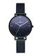 Radiant Women's Watch with Blue Metal Bracelet
