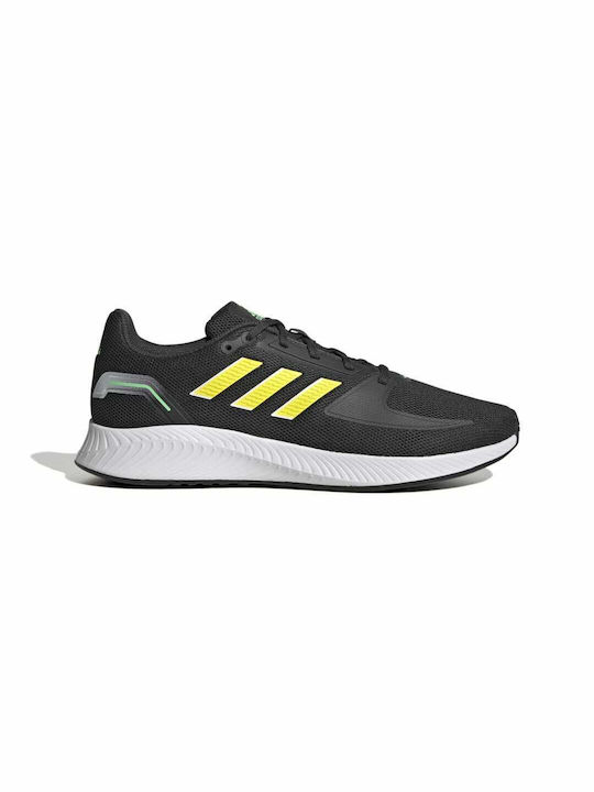Adidas Runfalcon 2.0 Ανδρικά Αθλητικά Παπούτσια Running Μαύρα
