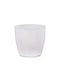 Plastona Roto Pflanzentopf Transparent 16x16x14.5cm 10.02.0074