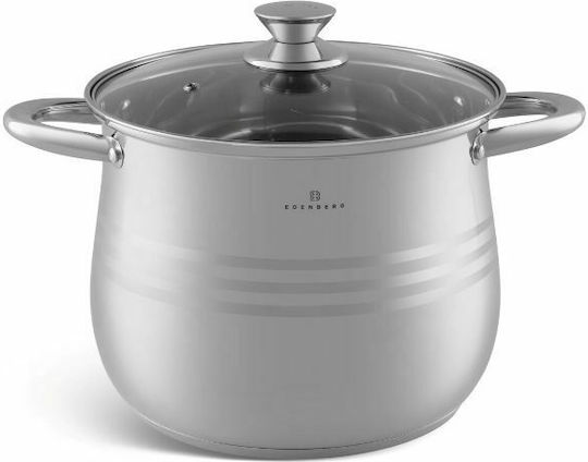 Edenberg Deep Stainless Steel Pot 5.5lt / 20cm