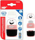 Madrid Papel Plastic Double Sharpener Pink Barrel with Eraser 1pcs