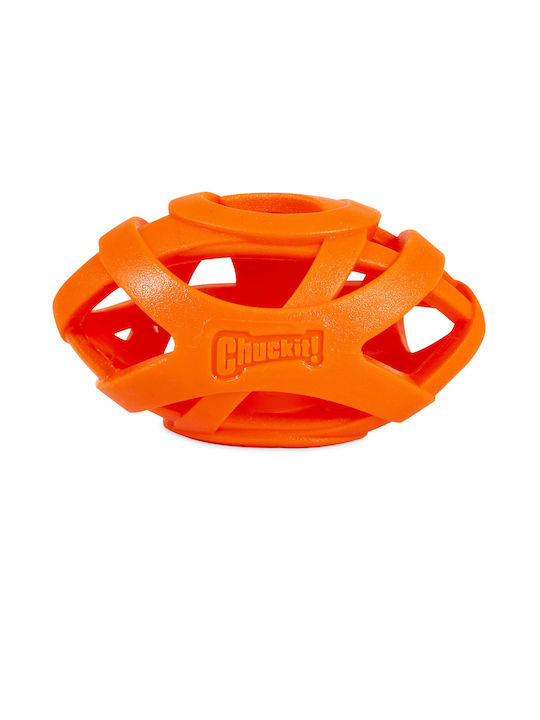 Chuckit Breathe Right Fetch Football Μπάλα Παιχνίδι Σκύλου 8εκ. Πορτοκαλί 1τμχ