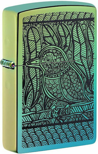 Zippo John Smith Gumbula Ветроустойчив Запалка Пламък Многоцветен