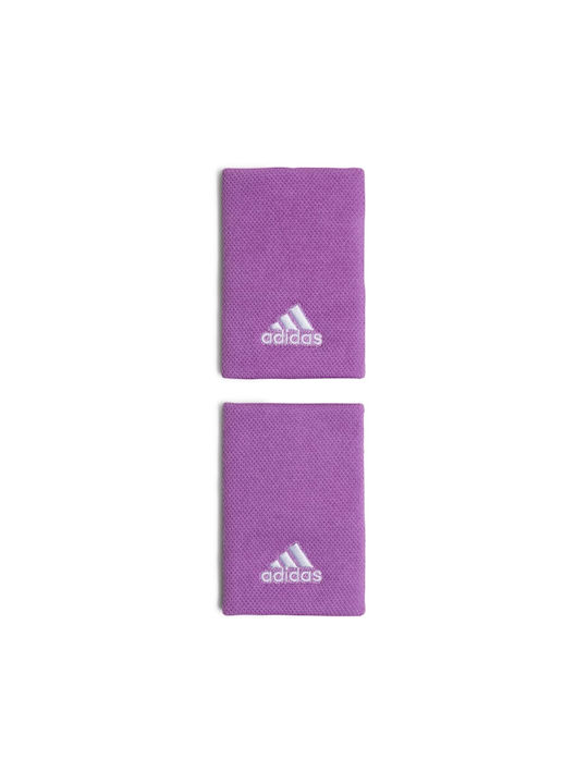 Adidas Tennis Wristband Large Purple