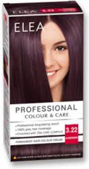 Elea Professional Professional Colour & Care Боя За Коса No 3.22 Патладжан 60ml