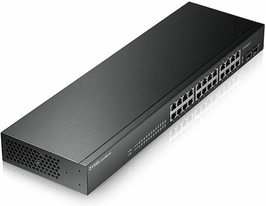 Zyxel GS1900-24 v2 Managed L2 Switch με 24 Θύρες Gigabit (1Gbps) Ethernet και 2 SFP Θύρες