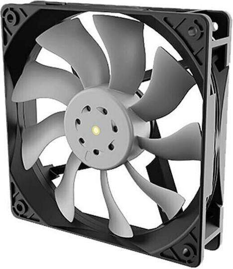 Akasa Otto SF12 Ventilator Pentru Carcasă 120mm (2000rpm / 97.02cfm) Fără Iluminare LED și Conexiune 4-Pin PWM