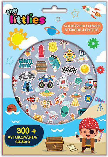 The Littlies Αυτοκόλλητα Little Boy 300τμχ