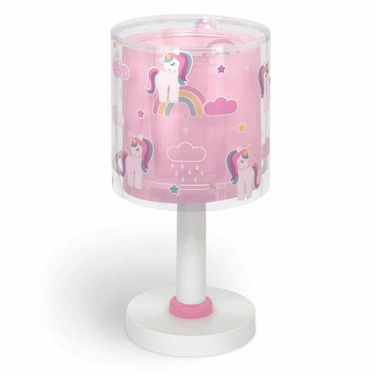 Ango Παιδικό Φωτιστικό Πορτατίφ Unicorns Διάφανο 15x15x30εκ. Ango Παιδικό Φωτιστικό Πορτατίφ Unicorns Διάφανο 15x15x30εκ.