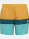 adidas Colorblock Costum de baie pentru copii Pantaloni scurți de înot Bej