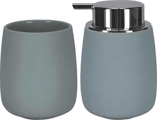 Kleine Wolke Eclipse Set Accesorii Baie Ceramică Gri 2buc