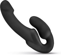 No Parts Morgan Strapless Strap On με Dildo 22cm σε Μαύρο Χρώμα