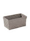 Kleine Wolke Plastic Storage Basket Brava 5862 Brown 21.5x9.5x11cm