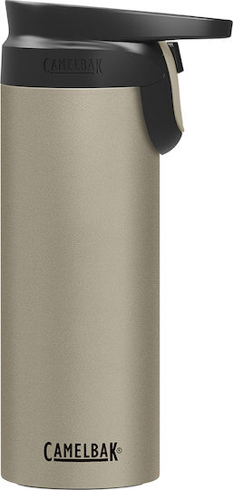 Camelbak Forge Flow Sst Vacuum Μπουκάλι Θερμός Ανοξείδωτο BPA Free 450ml Dune με Επιστόμιο