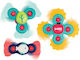 Ludi Baby Toy Set of Gyroscopes for 10++ Months