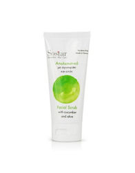 Sostar Scrub Προσώπου Αγγουράκι & Αλόη 75ml Sostar Scrub Προσώπου Αγγουράκι & Αλόη 75ml