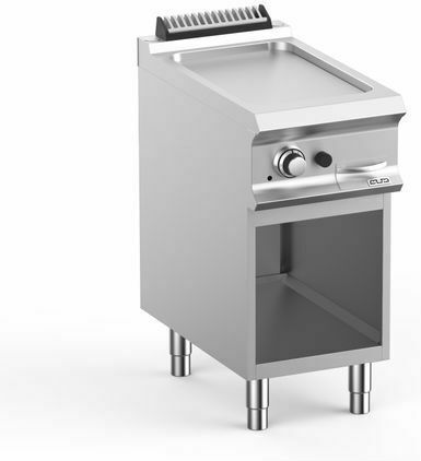 MBM Πλατώ Ψησίματος Υγραερίου 40x73x85cm 7kW με Λεία Πλάκα FTBG74AL
