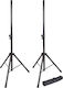 Kinsman KSS-08 Tρίποδα Ηχείων PA ύψους 120-180cm σε Μαύρο Χρώμα