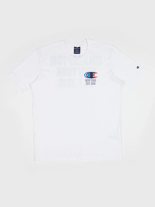 Champion Men's Short Sleeve T-shirt White