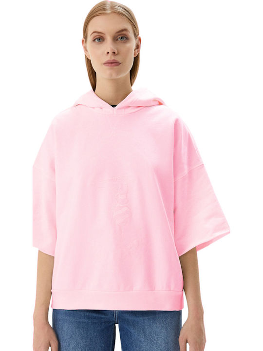 Γυναικείο Φούτερ με Κουκούλα Orchid Pink