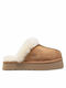 Ugg Australia Disquette 1122550 Women's Slipper with Fur In Brown Colour