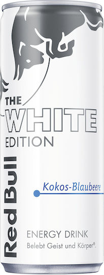 Red Bull The White Edition Energy Drink με Ανθρακικό σε Κουτί 250ml