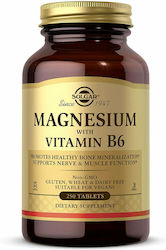 Solgar Magnesium With Vitamin B6 250 ταμπλέτες