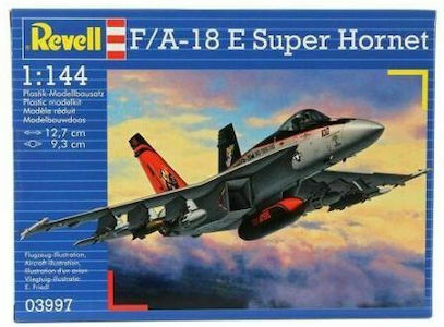 Revell Planes Series F/A-18E Super Hornet Modeling Figure Airplane 63 Pieces in Scale 1:144
