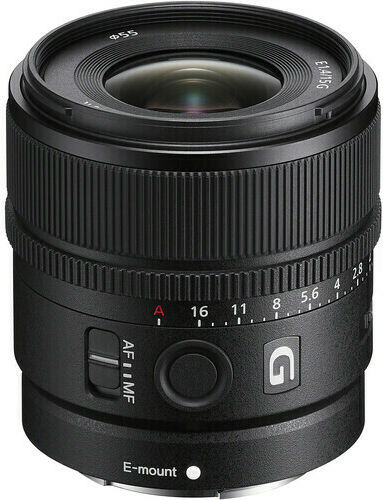 Sony Crop Φωτογραφικός Φακός 15mm f/1.4 G Wide Angle για Sony E Mount Μαύρος