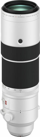 Fujifilm Crop Φωτογραφικός Φακός XF 150-600mm f/5.6-8 R LM OIS WR Super Telephoto για Fujifilm X Mount Μαύρος