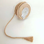 COTTON CORD TASSEL 5MMX10M (BEIGE)