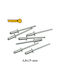 Vorel Aluminum Rivet 4.8/19mm 50pcs