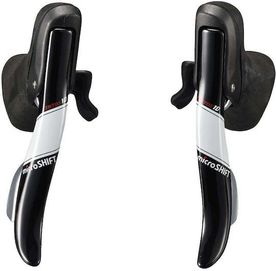 Microshift Centos 2 X 10Speed Σετ Λεβιέδες Ταχυτήτων Ποδηλάτου