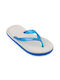 Mitsuko Frauen Flip Flops in Blau Farbe