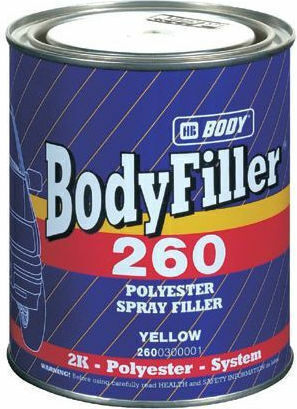 HB Body HB Body Σιδηρόστοκος Πολυεστερικός Μπεζ 1lt