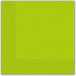 NAPKINS X20 33CM PARTY (LIGHT GREEN)