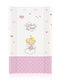 Lorelli Hard Changing Pad made of Fabric Pink Little Angel 50x71cm