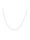 Bijou Box Valora Silver Chain Neck Thin Thickness 1mm and Length 40cm
